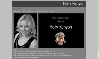 Holly Kenyon Actress